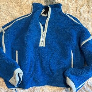 Free People Mountain High Half Zip Fleece